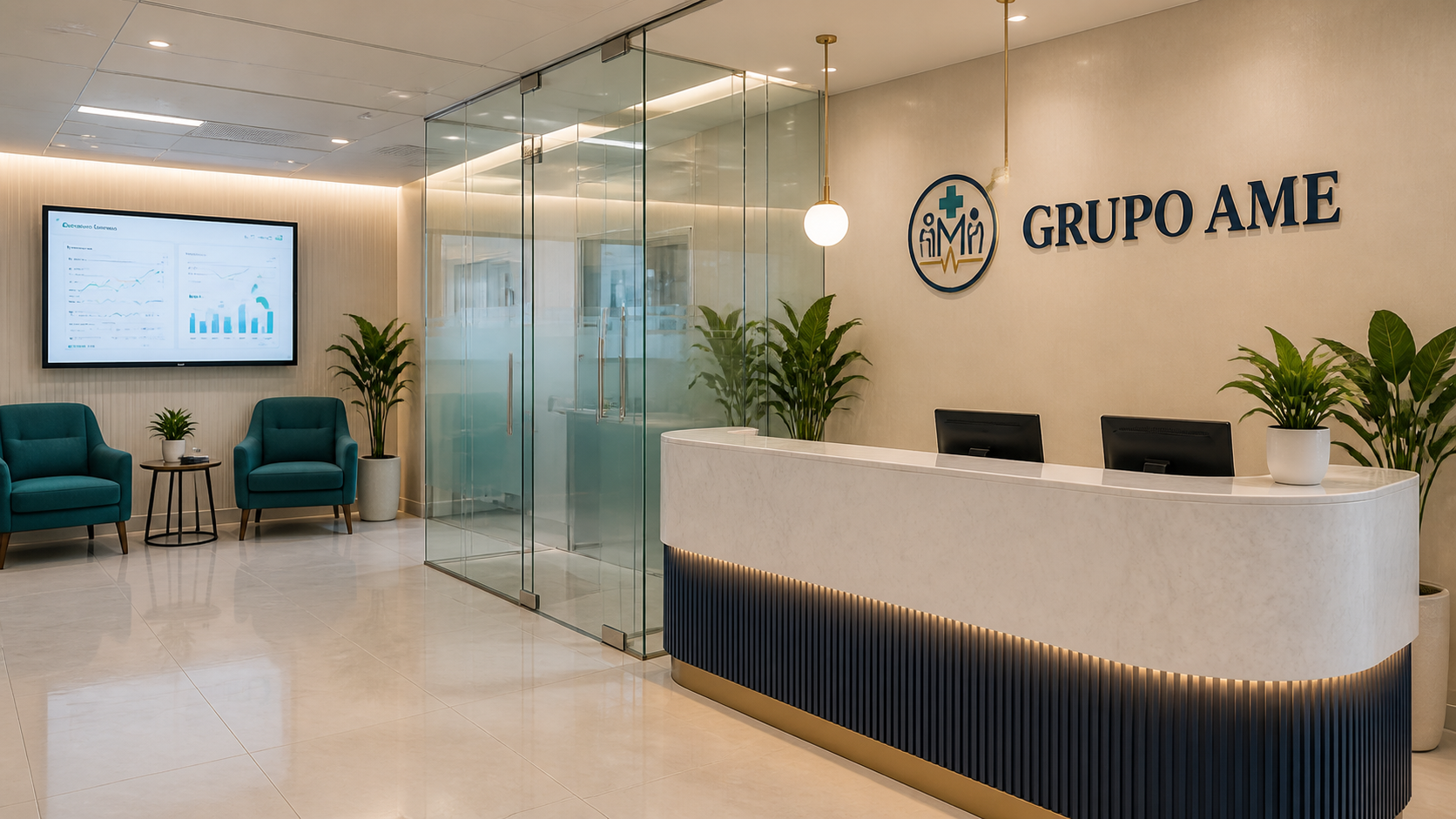 Recepción referencial de Grupo AME